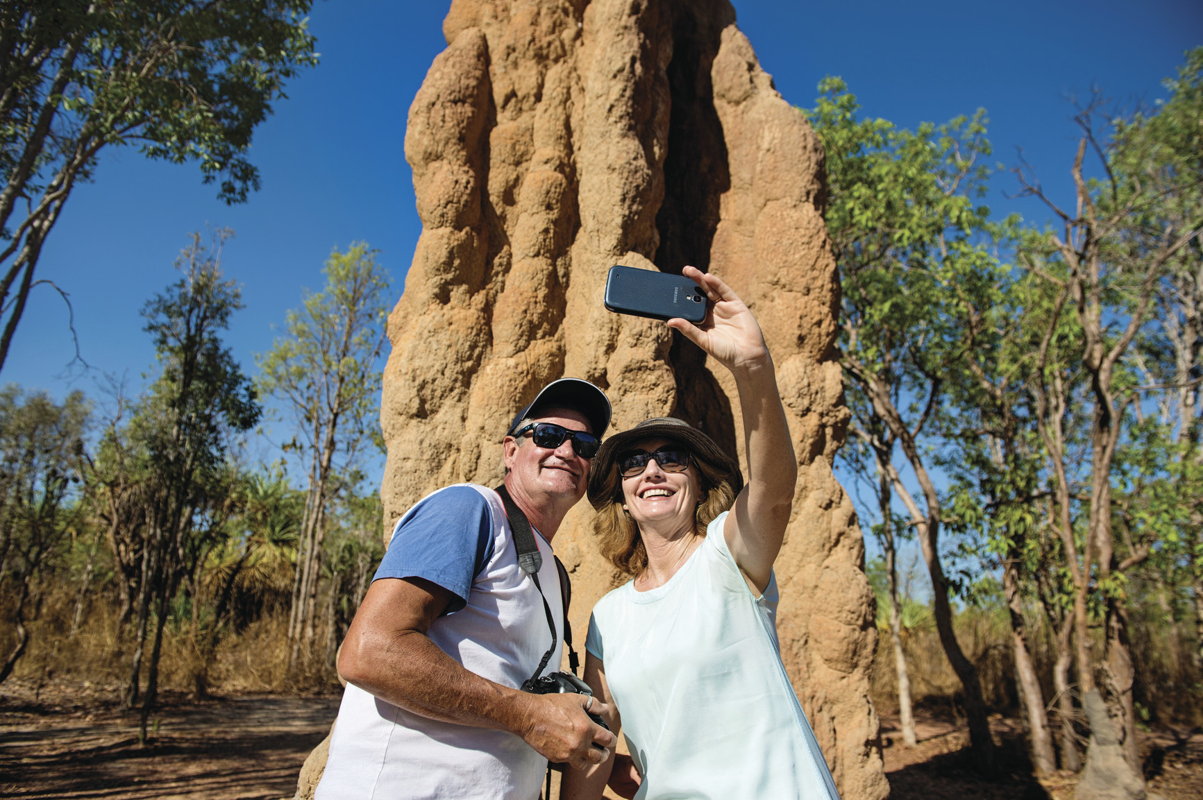 Termite Mounds, Litchfield National Park credit  Shaana McNaught/Tourism NT