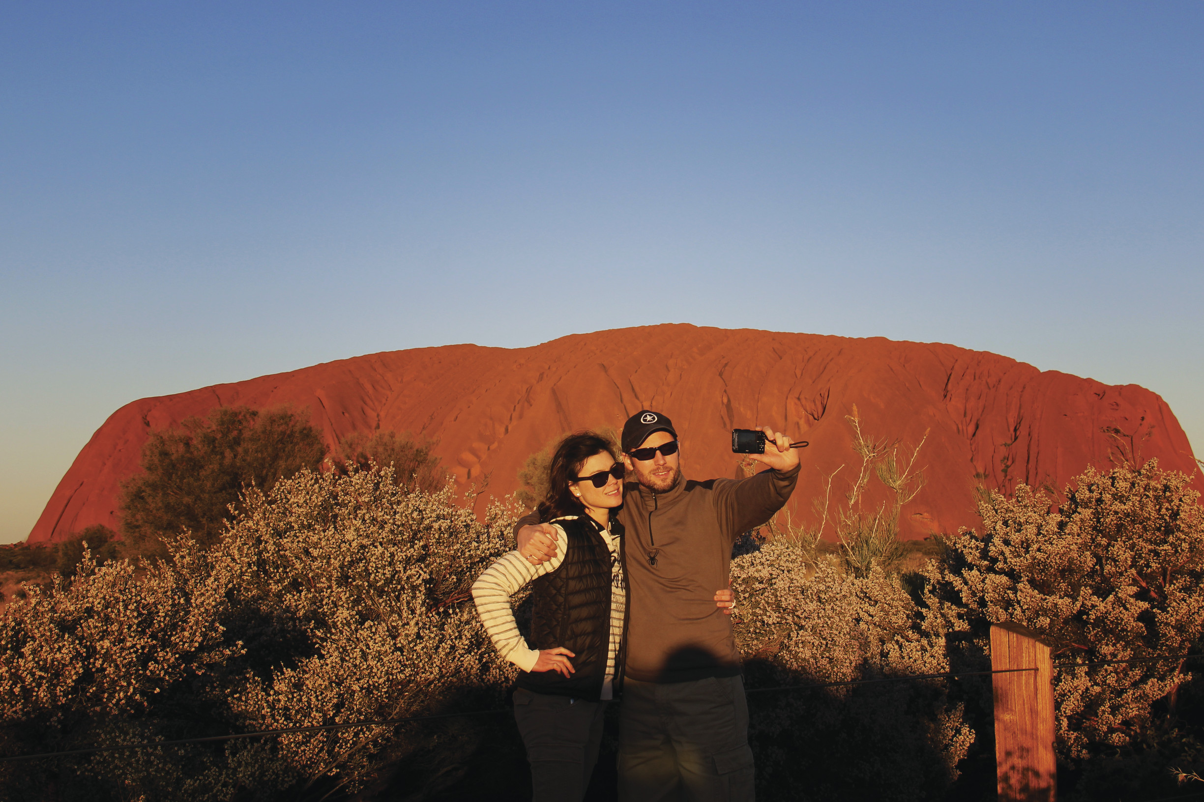 Uluru sunset (Ayers Rock) credit Sarena Hyland/Tourism NT